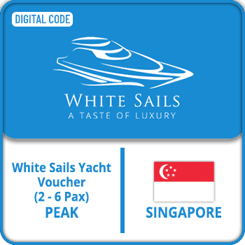 White Sails Yacht Gift Card White Sails Yacht Voucher (2 - 6 Pax) PEAK Singapore product image