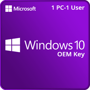 Windows 10 OEM Key 1PC 1User (Instant Delivery) Gift Card GLOBAL product image