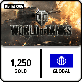 World of Tanks GOLD 1250 Global product image