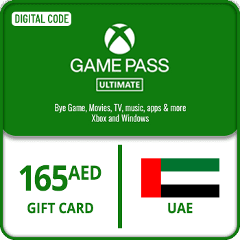 Xbox Game Pass Ultimate Gift Card 165 AED UAE product image
