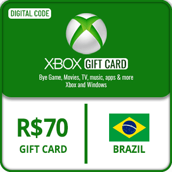 Xbox Gift Card R$70 Brazil product image