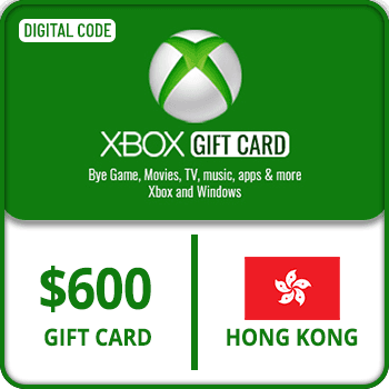 Xbox Gift Card $600 Hong Kong product image