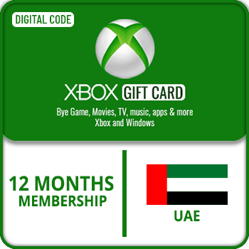 Xbox Gift Card 12 Months Membership UAE product image