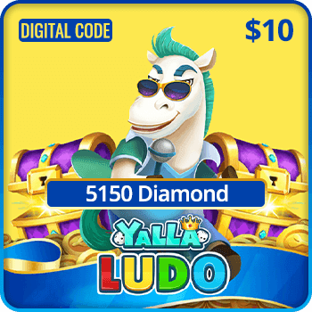 Yalla Ludo Gift Card 5150 Diamonds $10 Global product image