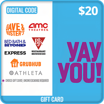 YAY YOU Swap Gift Card $20 GLOBAL product image