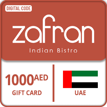 Zafran Gift Card 1000 AED UAE product image